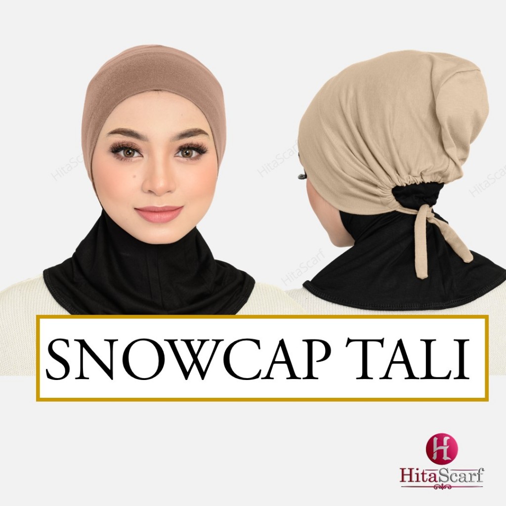 Inner Snowcap Tali Material Cotton Premium Anak Tudung Cotton Scarf ...