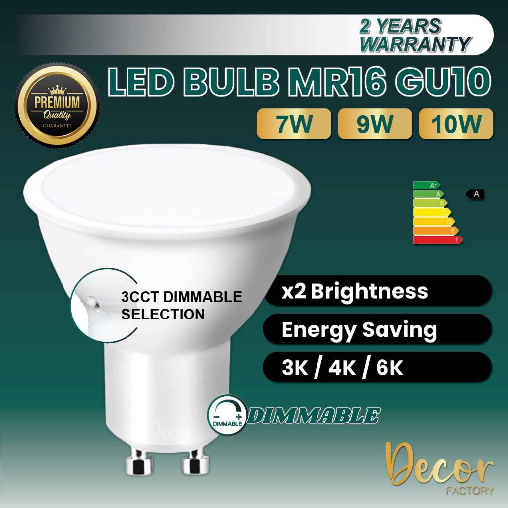 MR16 Led Bulb / GU10 Led Bulb 7W 9W 10W Spot / Eyeball Bulb Mentol Bulb ...