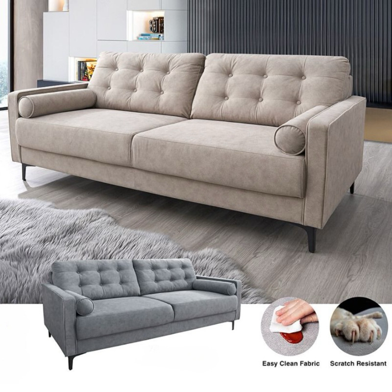 Kc Home New Anti Scratch & Easy Clean Fabric Sofa | Shopee Malaysia - Easy To Clean Fabric Sofas