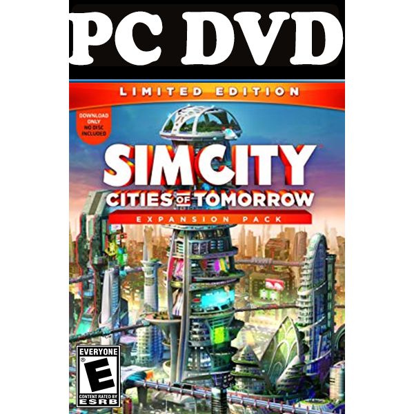 SimCity Deluxe Edition (v.10.1) PC DVD- English/Chinese Version ...