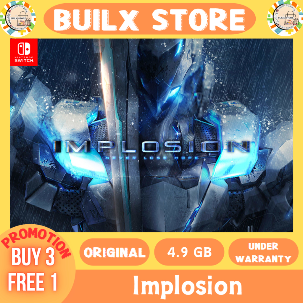 Implosion - Nintendo Switch Digital Game ( BUY 3 FREE 1) | Shopee Malaysia