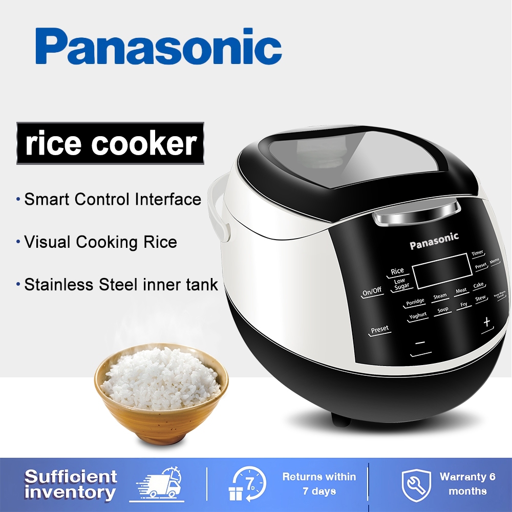 Panasonic Rice Cooker Periuk Nasi Elektrik 5L Large Capacity Electric ...