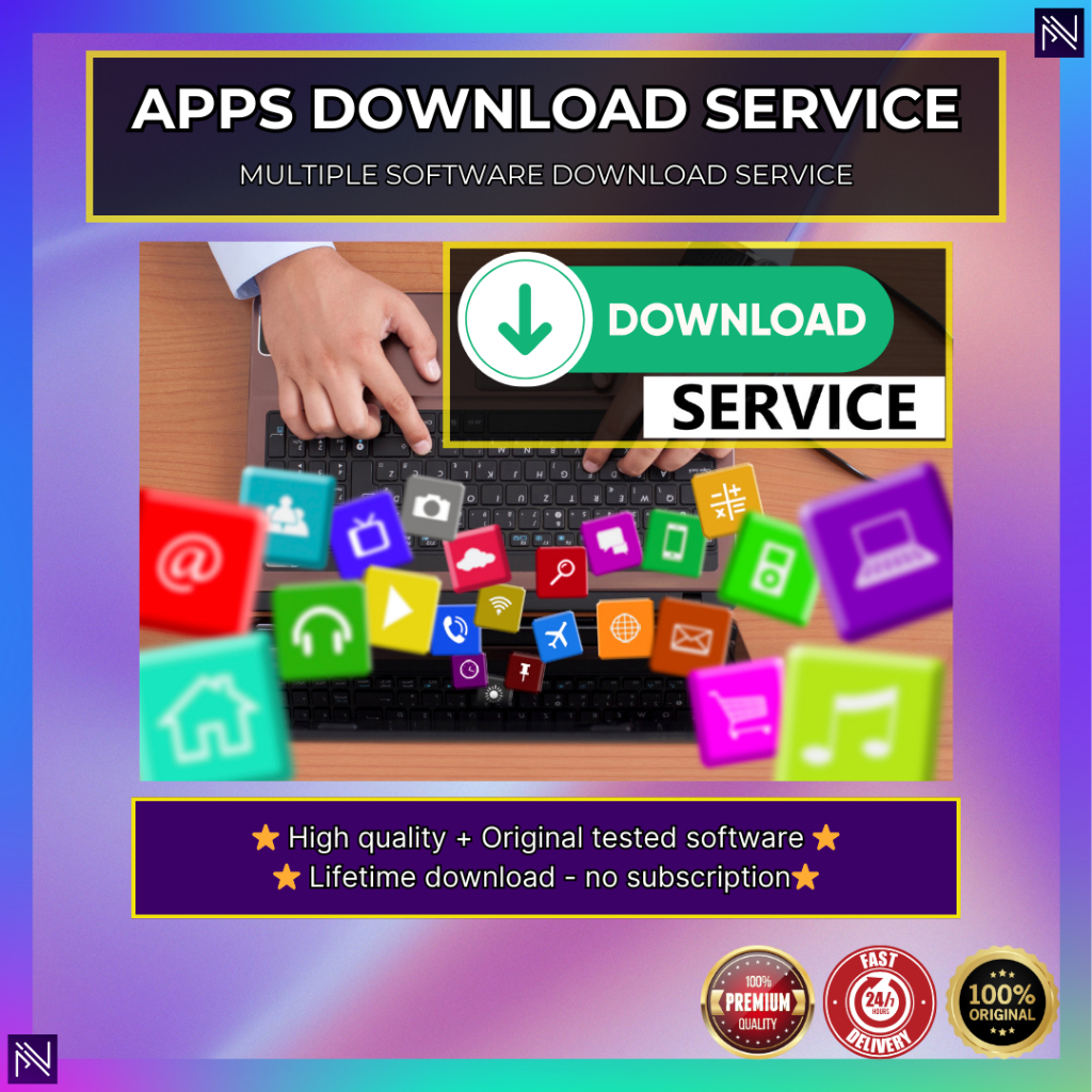 🌟 Software Application Download Service 🌟 | Complete original apps ...