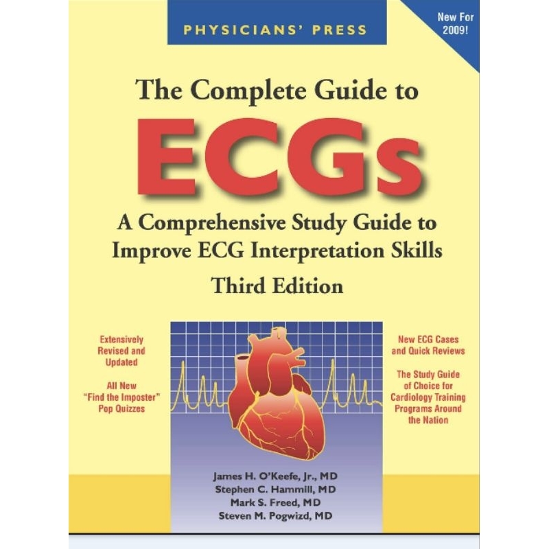 ECG complete guide for medical students | Shopee Malaysia