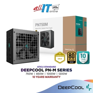DEEPCOOL PN750M / PN850M  / PN1000M / PN1200M Fully Modular ATX3.1 Power Supply (PSU) | 80PLUS GOLD / CYBENETICS GOLD
