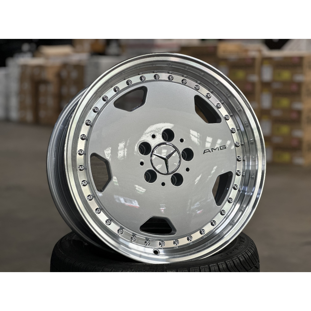 NEW 18X8.5J ET30 Mercedes Aero Classic Rim (set of 4) Silver 5X112 W208 ...