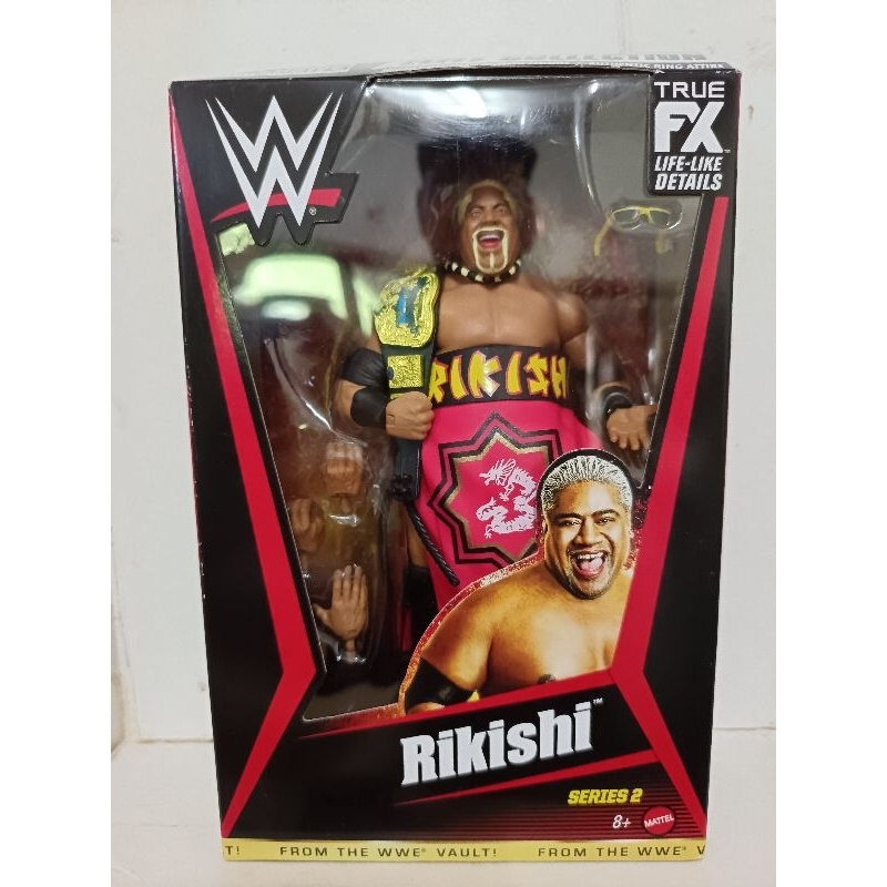 Mattel WWE Elite From The Vault Rikishi Wrestling Action Figure ...