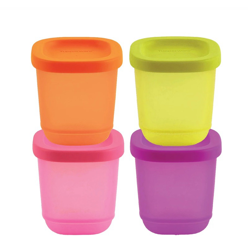 Tupperware Cubix Mini Square 110ml | Shopee Malaysia