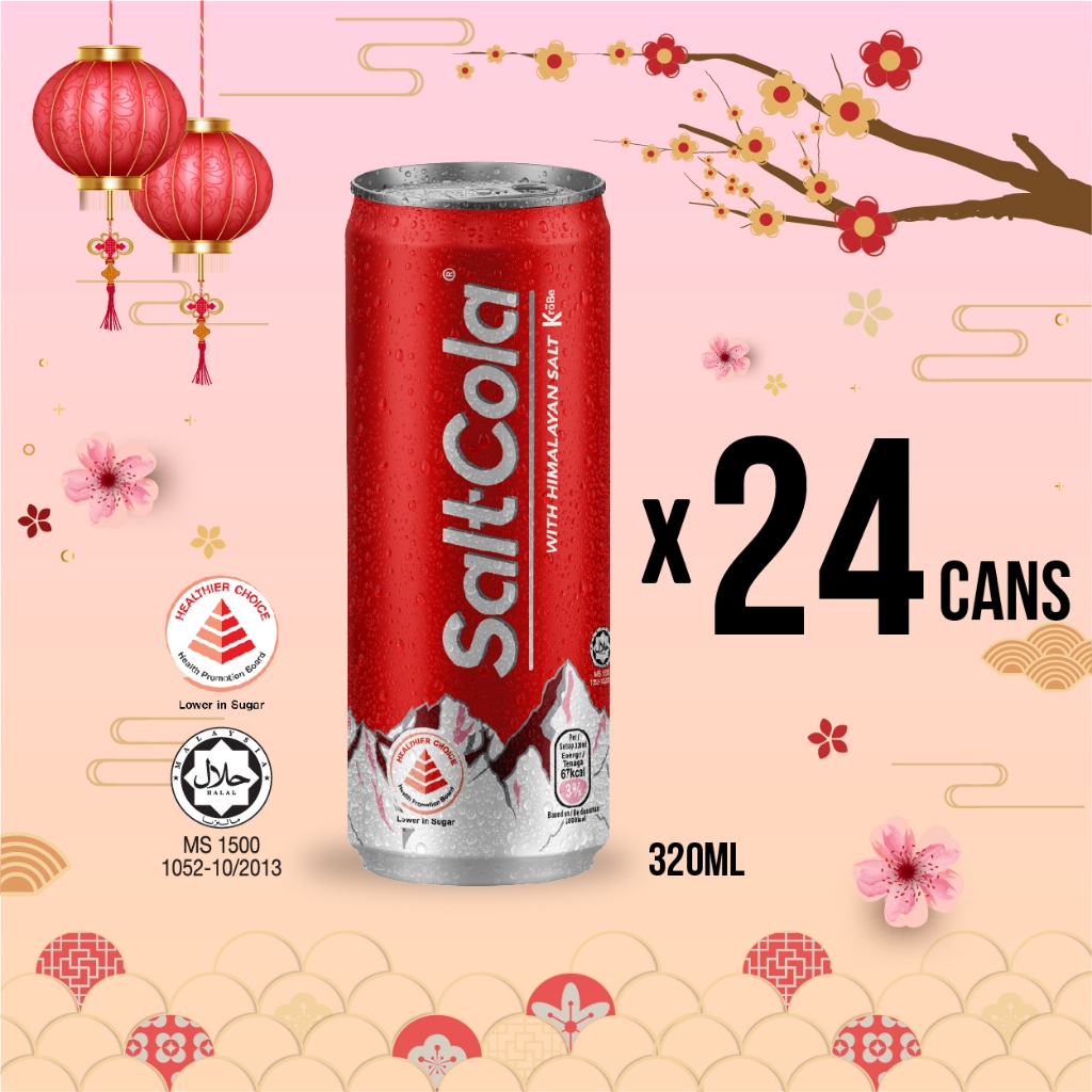 [CNY 2025] SaltCola KroBe 24 x 320ml Buatan Malaysia / Minuman Cola ...