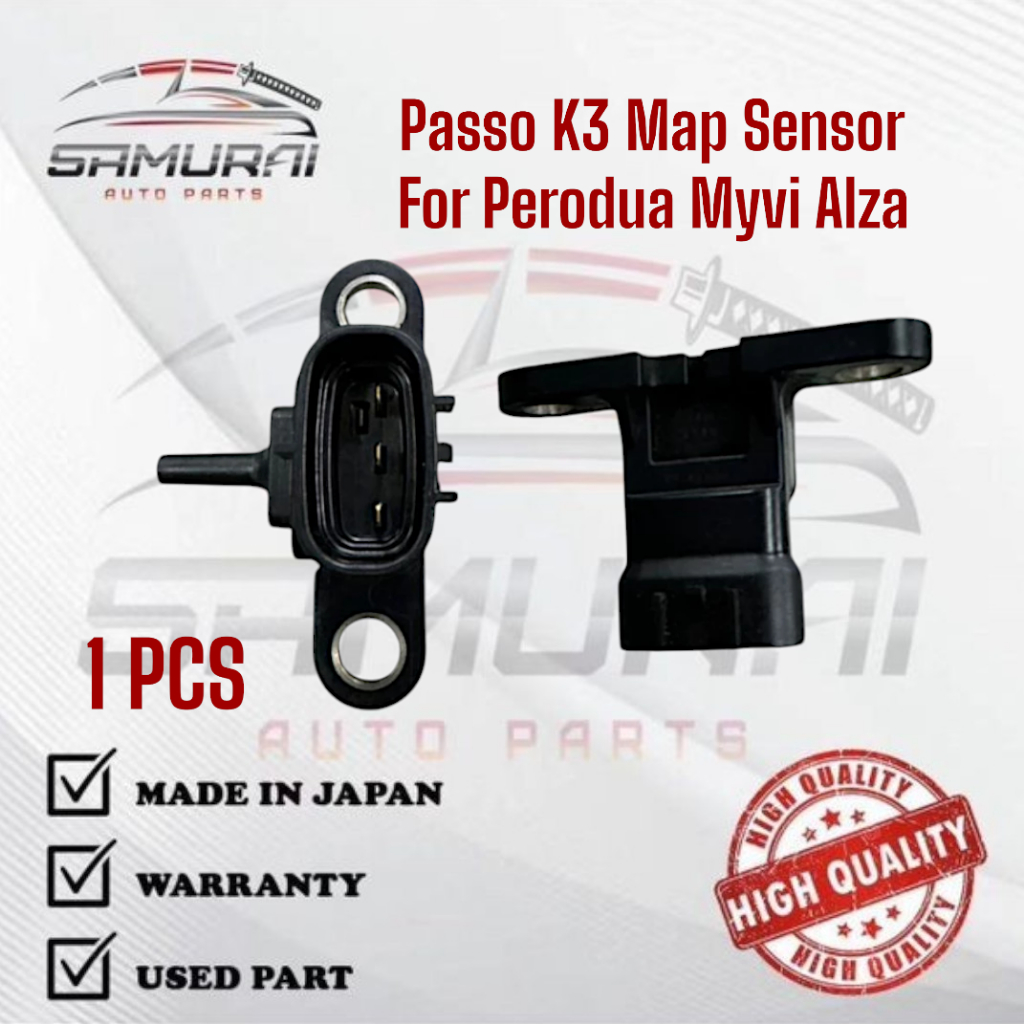 Passo K3 Map Sensor For Myvi Alza 1Pcs Original Japan | Shopee Malaysia