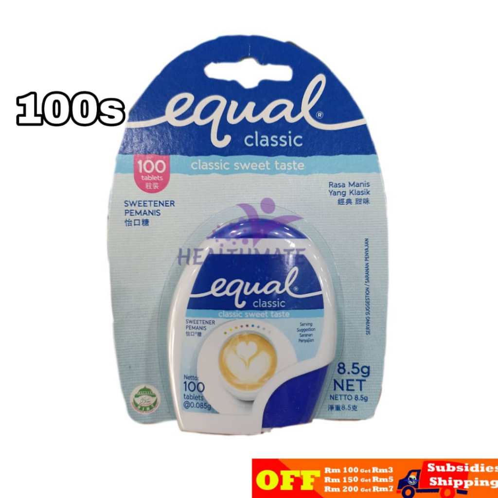 [EXP4/25]EQUAL Classic Sweetener Tablets (100'S/ 300'S / 500'S REFILL ...