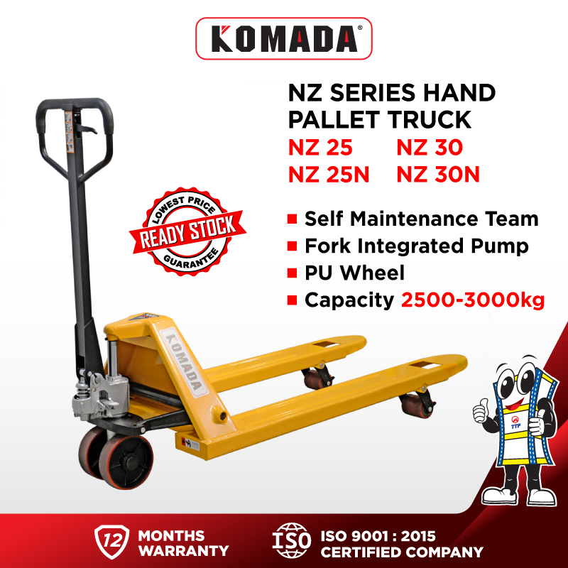 TTF RACK™ NZ Series Heavy Duty Hand Pallet Truck | 2500KG/3000KG ...