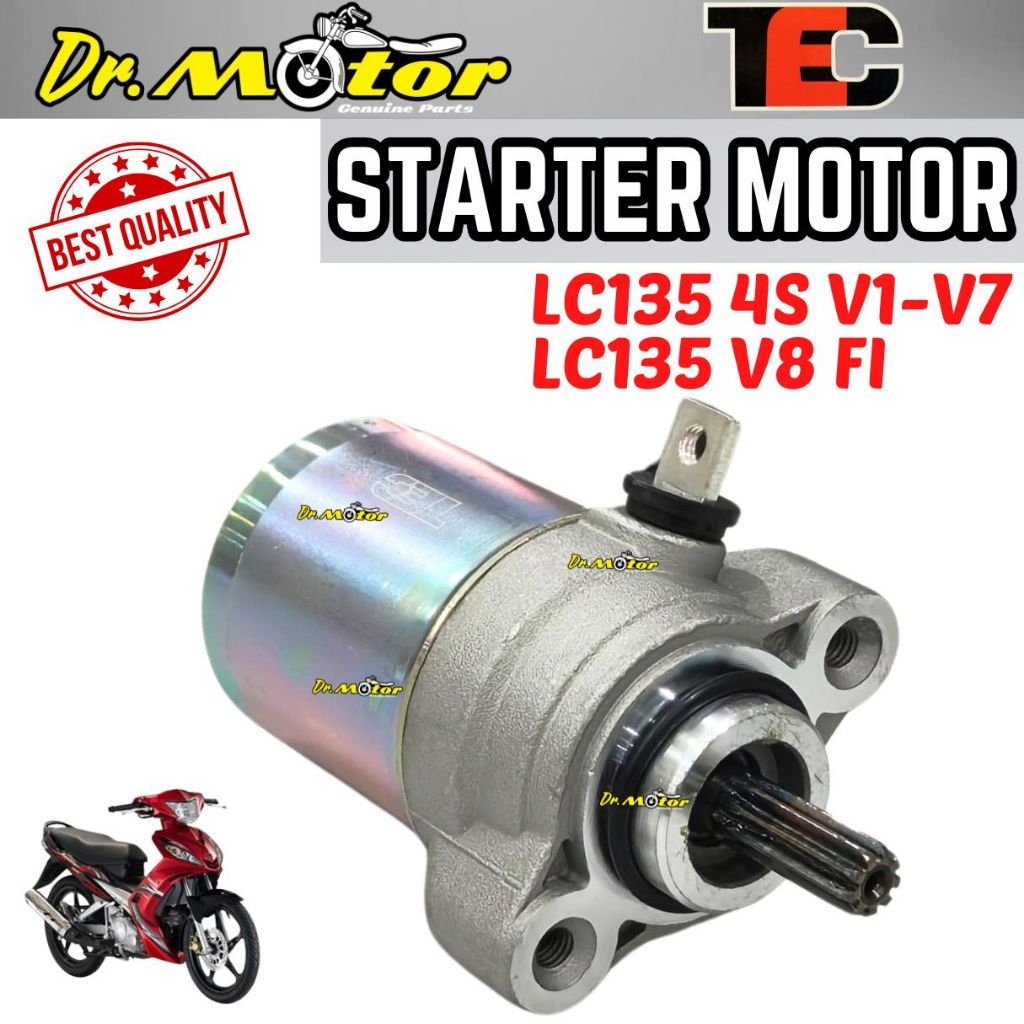 LC135 4S LC 135 4SPEED V1 V2 V3 V4 V5 V6 V7 V8 FI STARTER MOTOR ASSY ...