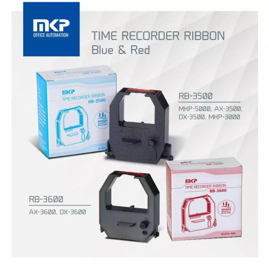 MKP - TIME RECORDER RIBBON (RB-3500 | RB-3600) | Shopee Malaysia