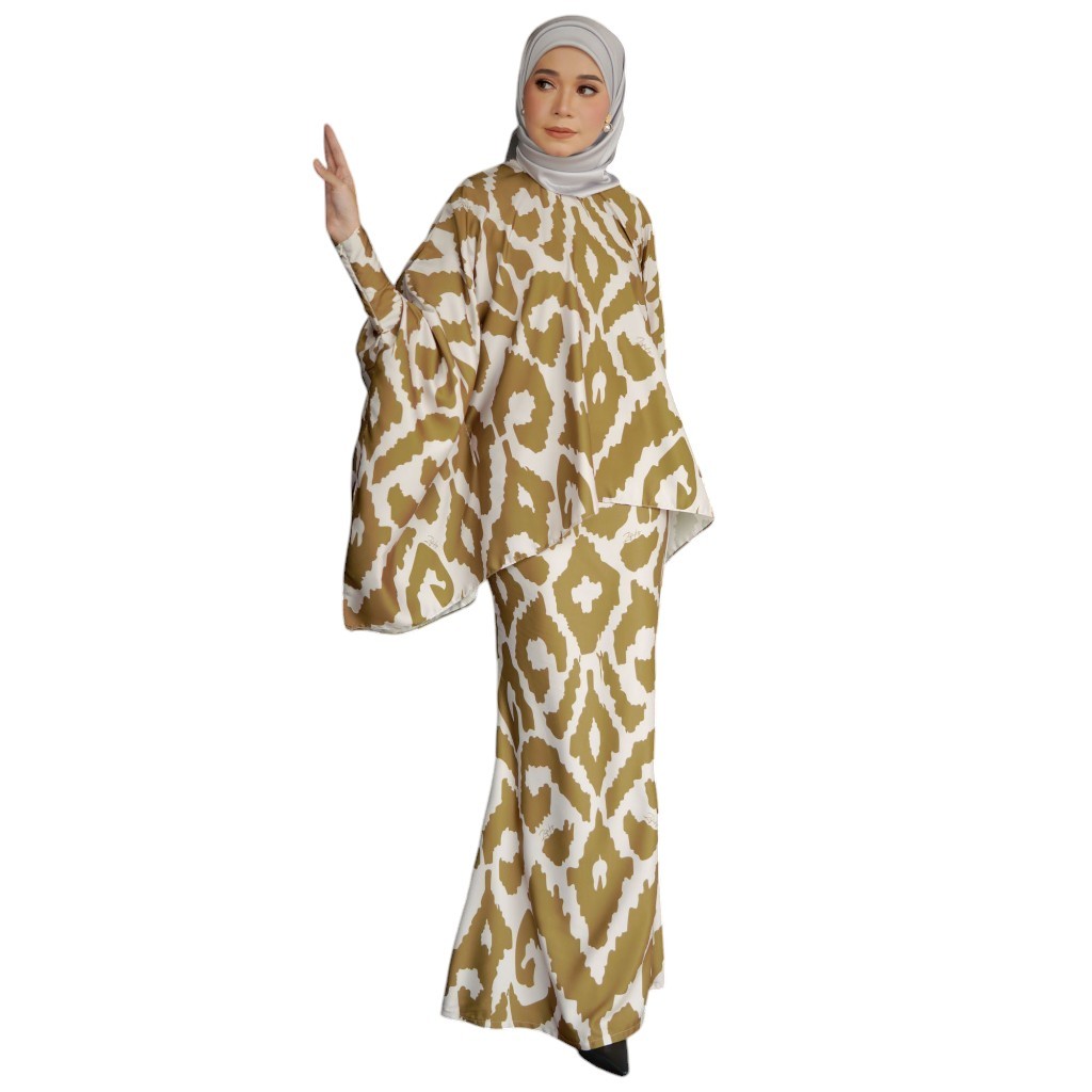 ADIZA KAFTAN- OLIVE
