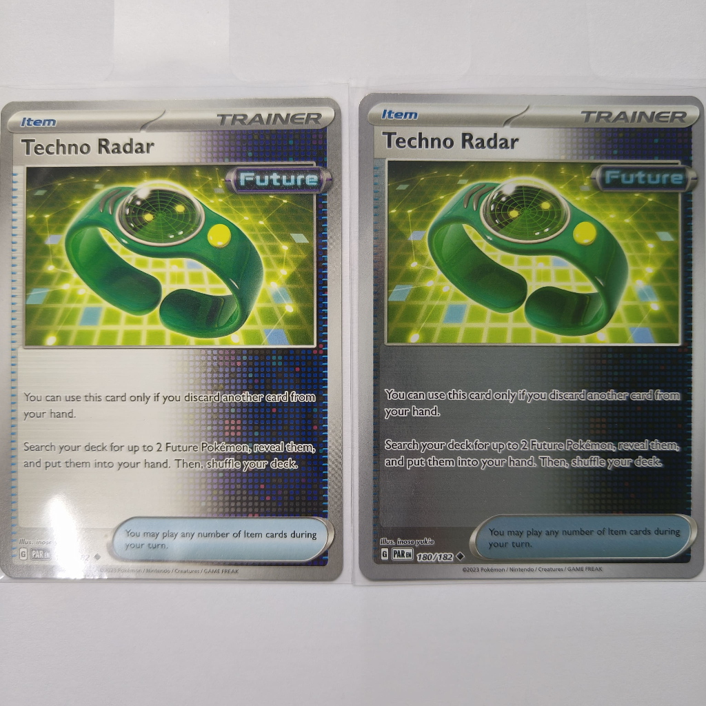 Pokemon Scarlet & Violet! Paradox Rift Reverse Holo Singles / Techno ...