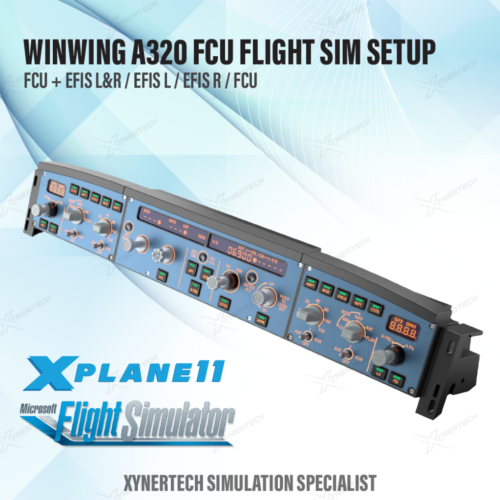 WINWING Flight Simulator A320 FCU EFIS L&R Flight Simulator Setup ...