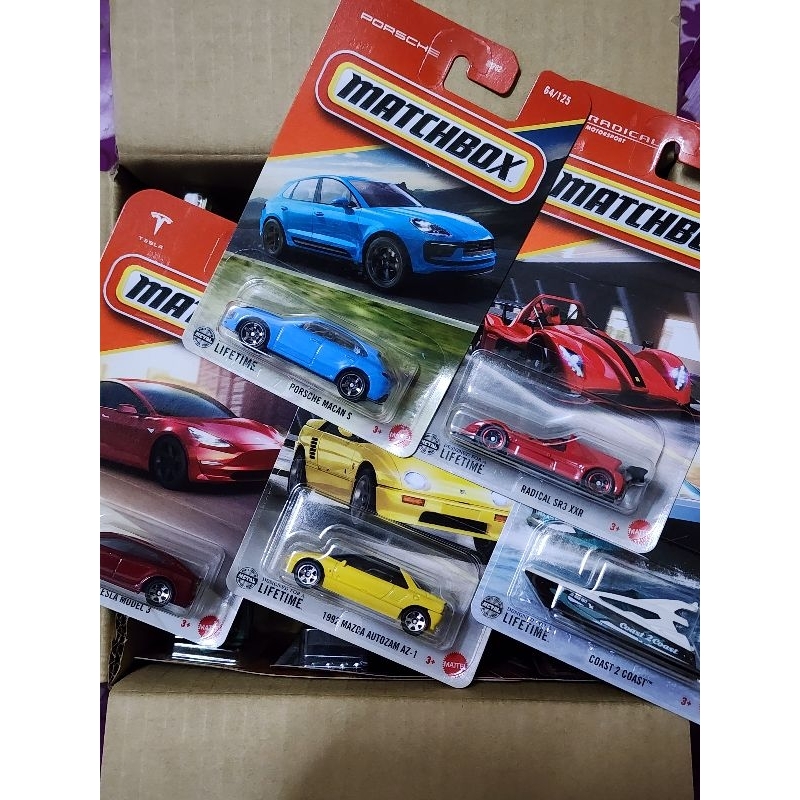 Matchbox Case E 2025 Basic Mainline Card Porsche Ford Volkswagen Tesla
