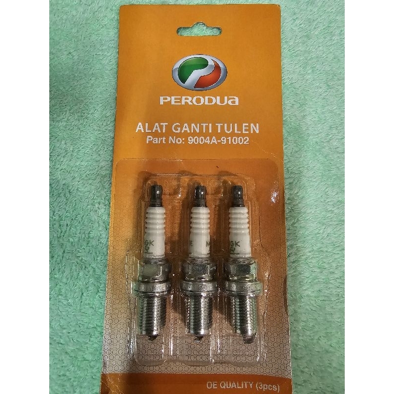 PERODUA ORIGINAL PLUG VIVA.KELISA.KENARI.MYVI 1.0,KANCIL EFI(BKR5E-11 ...