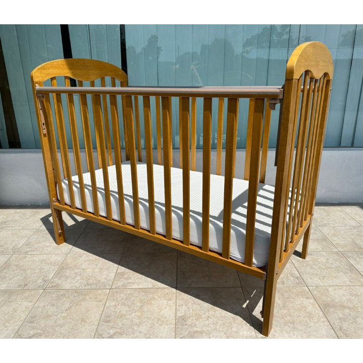 SENI DAYA Angelcot Solid Hardwood Baby Cot 24