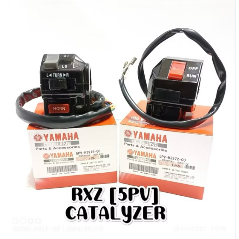 Yamaha RXZ (5PV) CATALYZER RXZ 135 CATAL handle switch original made in ...