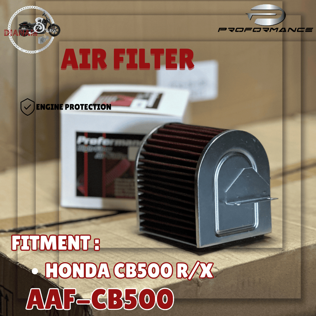 HONDA CB500 R/X High Performance Racing Air Filter Motorcycle/ Penapis ...