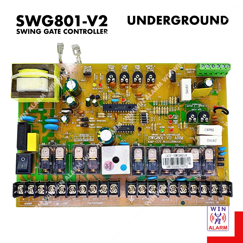 GCP-SWG801A Arm Autogate Control Panel SWG-801 Auto Gate Board With ...