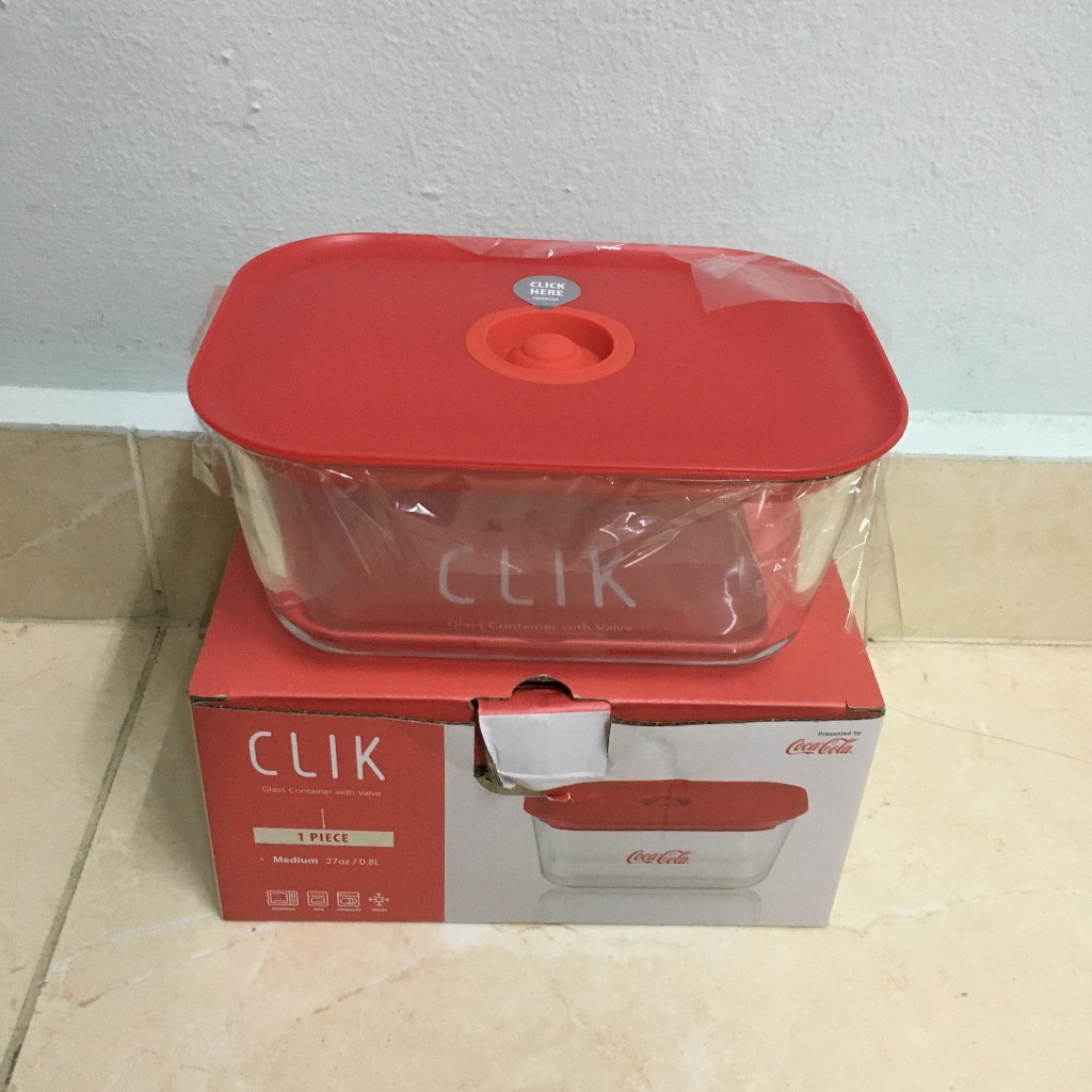 Limited Edition Coca Cola Neoflam Clik Class Container with Valve ...