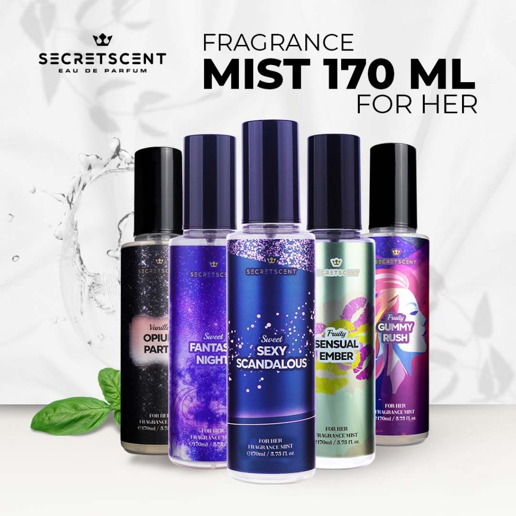 FRAGRANCE MIST 170ml by SECRET SCENT | Shopee Malaysia