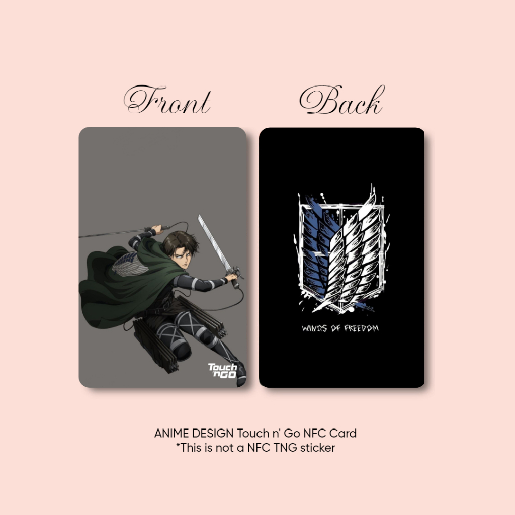 T'NG NFC Attack on Titan (Not Sticker) | Shopee Malaysia