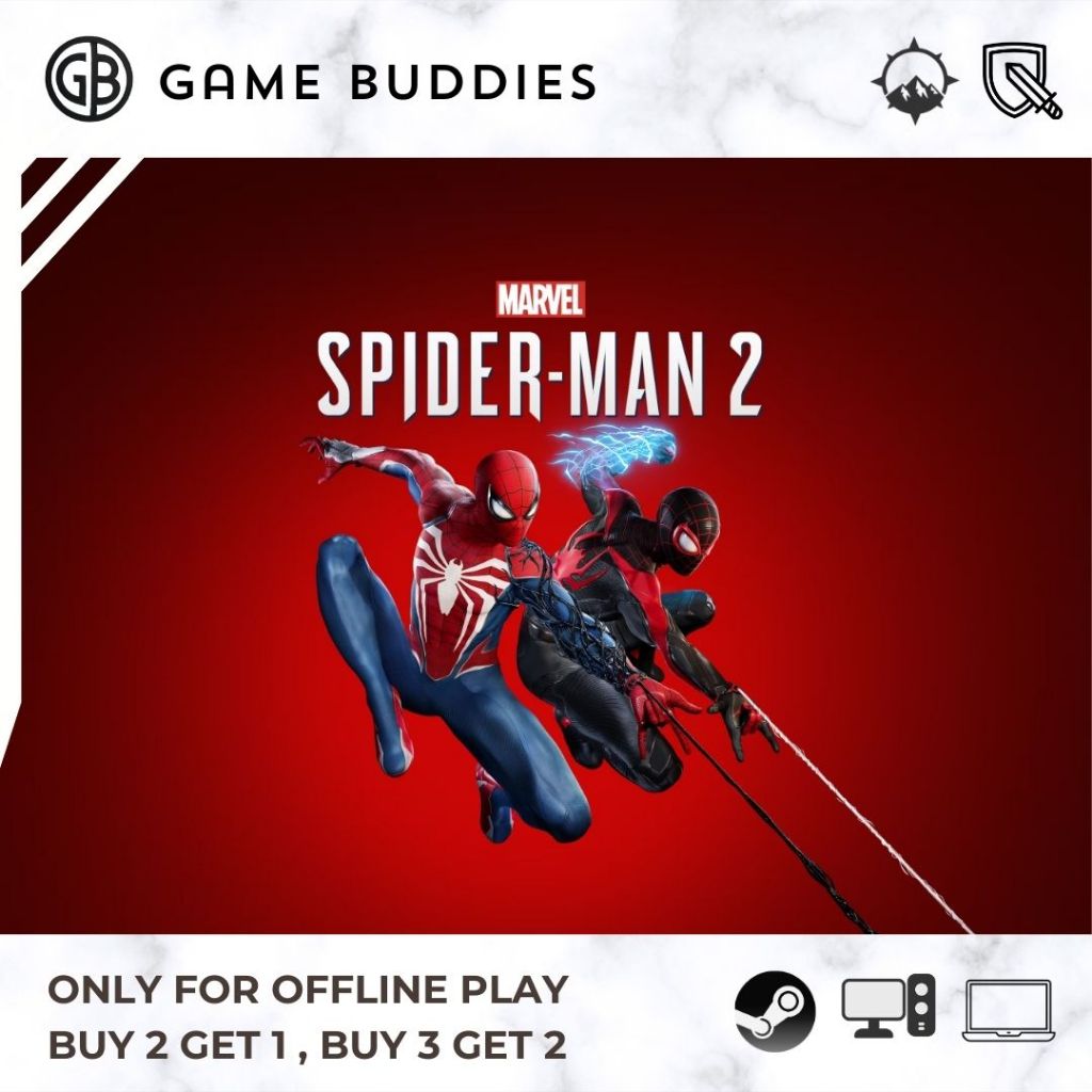 Marvel's Spider-Man 2 Digital Deluxe Edition - PC - Neuf Sous Blister