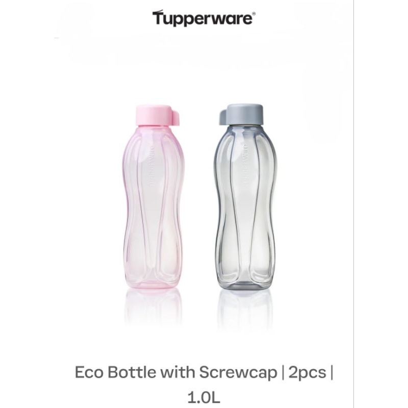 TUPPERWARE Screw Cap Eco Bottle 1.0L(1 Pcs) | Shopee Malaysia