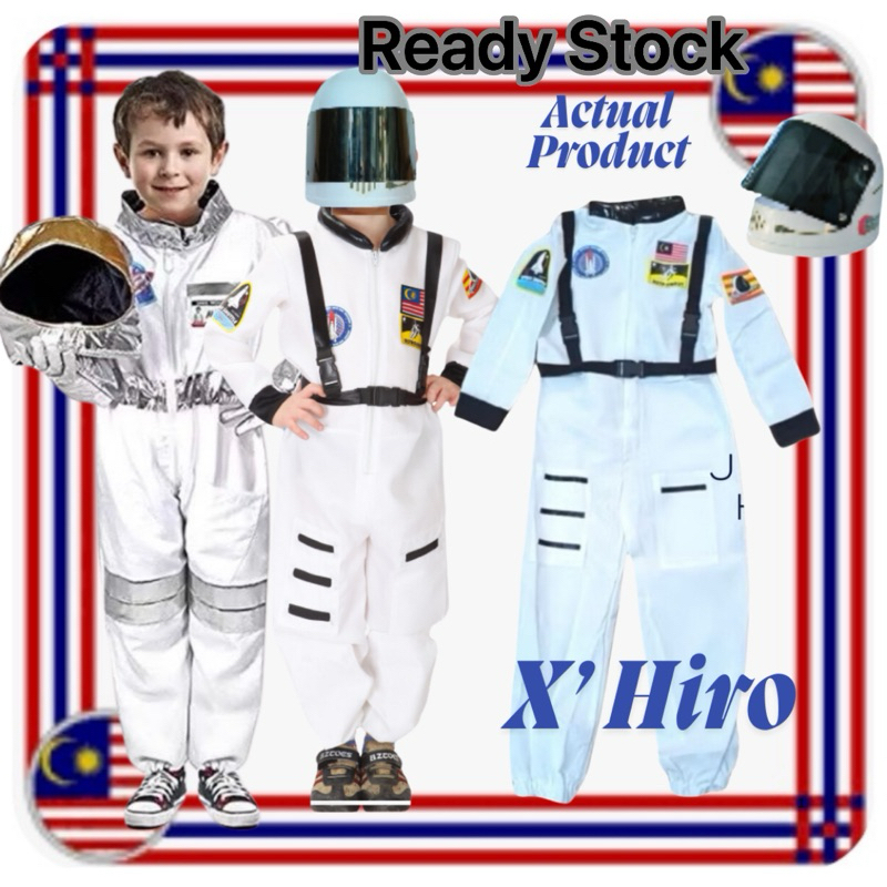 Pakaian Cosplay Space Astronaut M’sia Flag, Engineer work unisex ...
