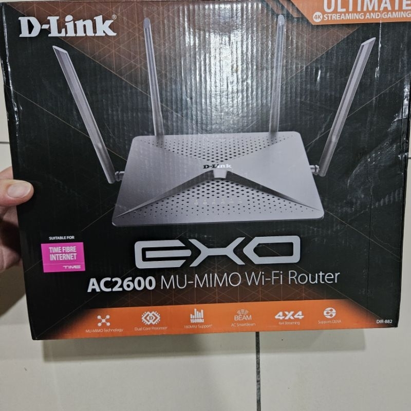 Used D-Link EXO AC2600 MU-MIMO Wi-Fi Router | Shopee Malaysia