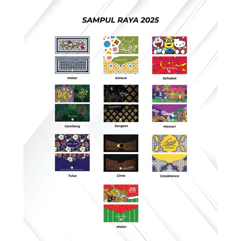 SAMPUL RAYA KERTAS 2025 | Shopee Malaysia