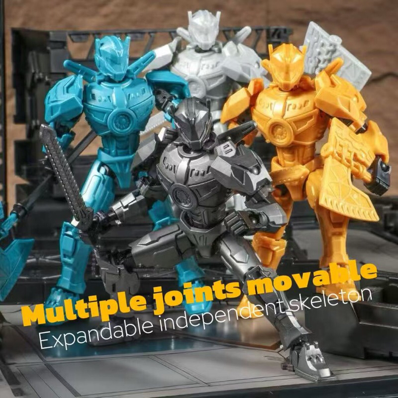 Robocop Ranger Doll 13 Multi-joint Action Figure Toy Assembled ...