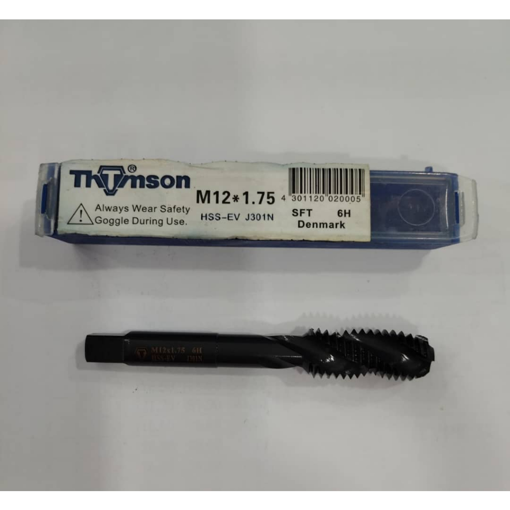 THOMSON J301N SPIRAL FLUTED TAPS - T-N-SFT12*1.75 | Shopee Malaysia