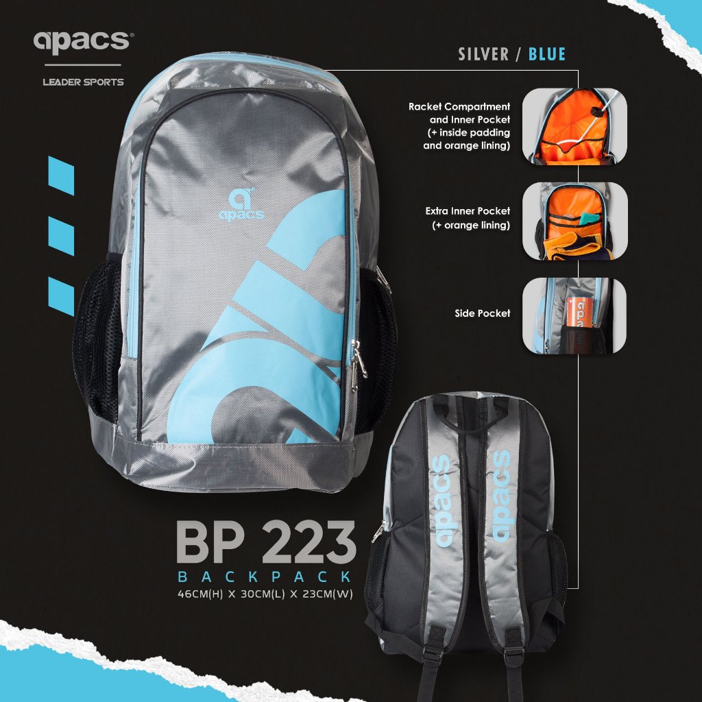 apacs hiking backpack Apacs Badminton Backpack BP-D3532 (PREMIUM)  Apacs Online Store