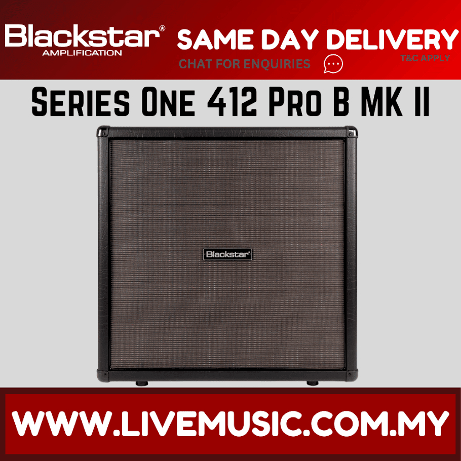 Blackstar Series One Pro 412B MK II 240W 4x12 Straight Guitar Cabinet ...
