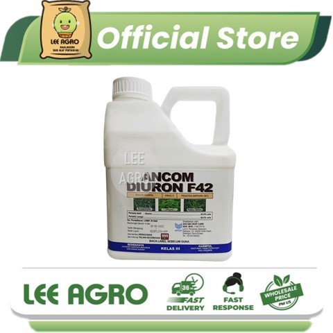 4L Ancom Diuron F42 / Racun Rumput Tebu Nanas Sambau Darat/Kepala Besar ...