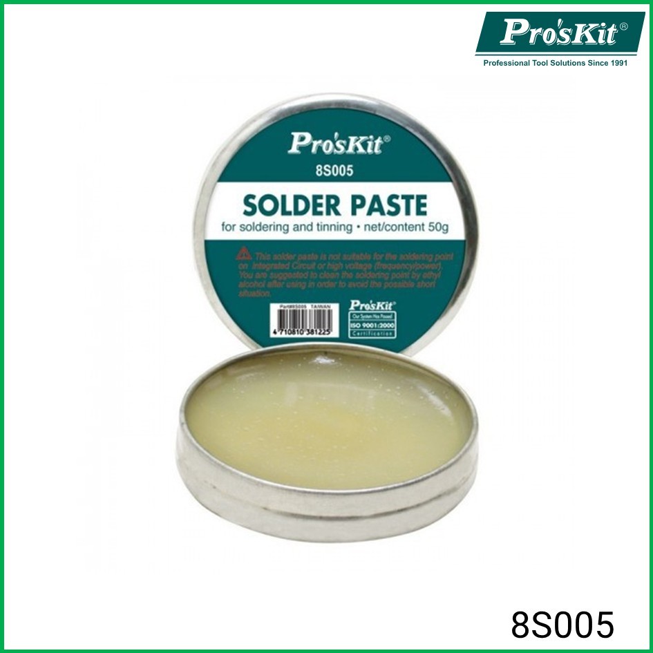 Jual Pro'sKit - Pasta Solder 8S005 Flux 50 Gram Made In Taiwan Solder