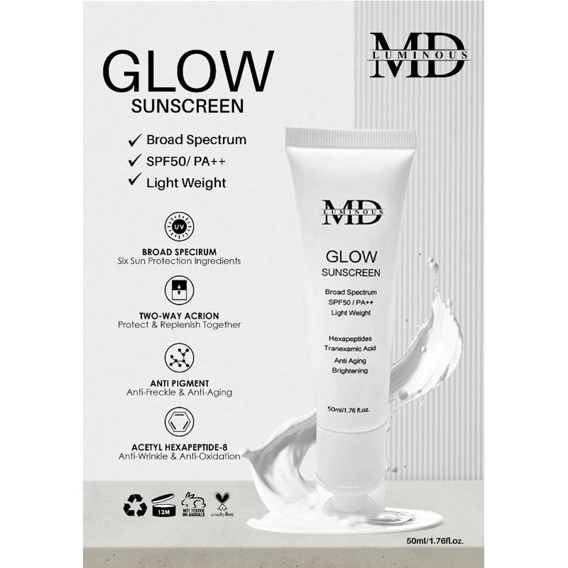 MD Luminous Glow Sunscreen 50ml | Shopee Malaysia