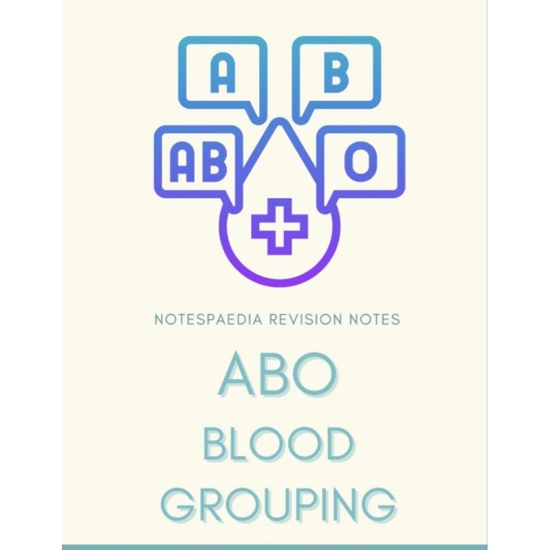 ABO blood grouping short note | Shopee Malaysia