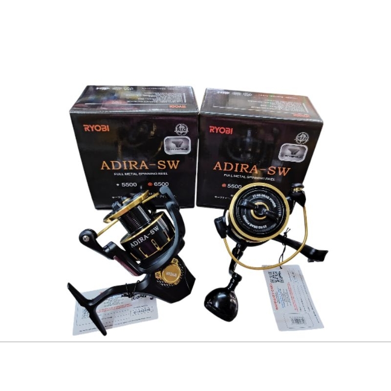 RYOBI ADIRA-SW FULL METAL SPINNING FISHING REEL | Shopee Malaysia