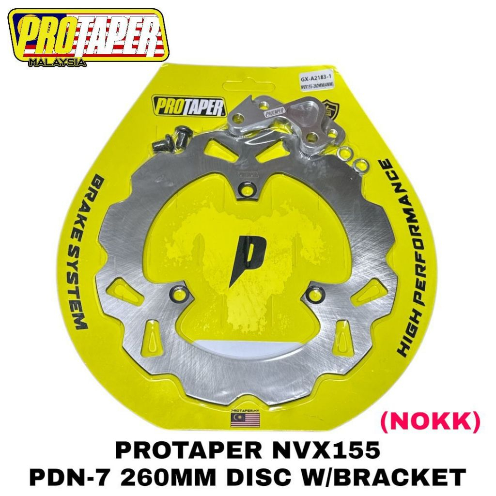 DISC PLATE PROTAPER NVX 260MM PDN-7 WITH BRACKET THAI LOOK NVX155 ...