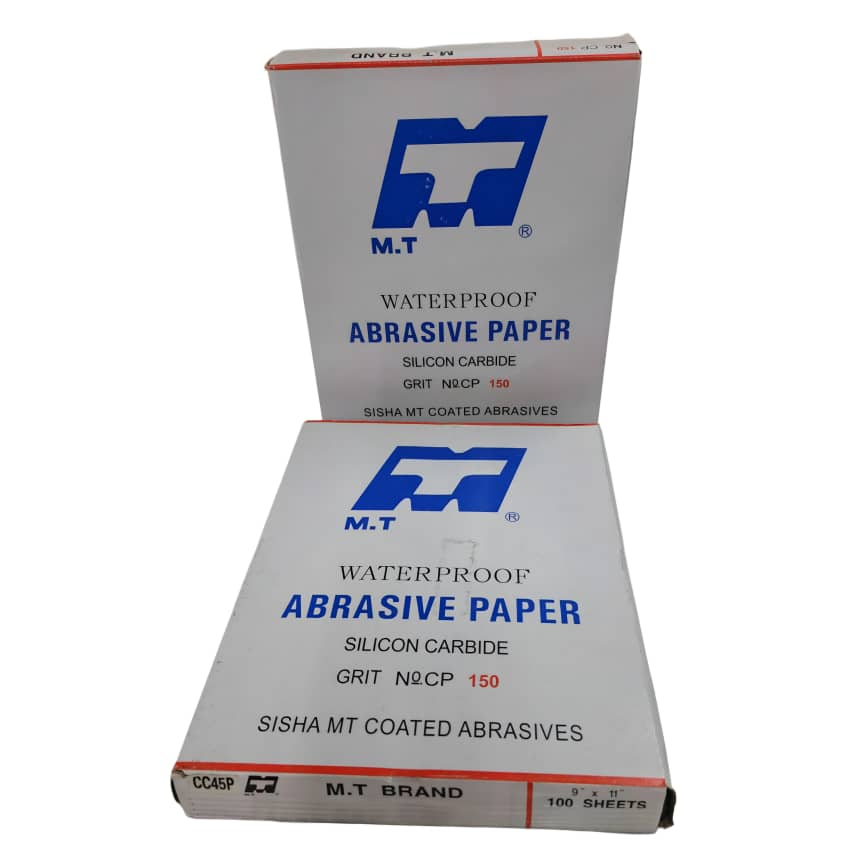 SANDPAPER KERTAS PASIR MT WATERPROOF ABRASIVE PAPER MT150 MT180 MT240 ...