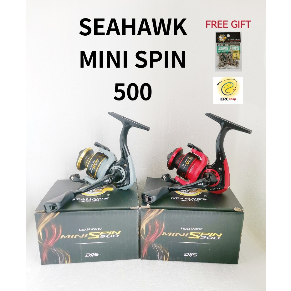 SEAHAWK MINI SPIN 500 Spinning Reel UL Ultralight Ultra Light Fishing ...