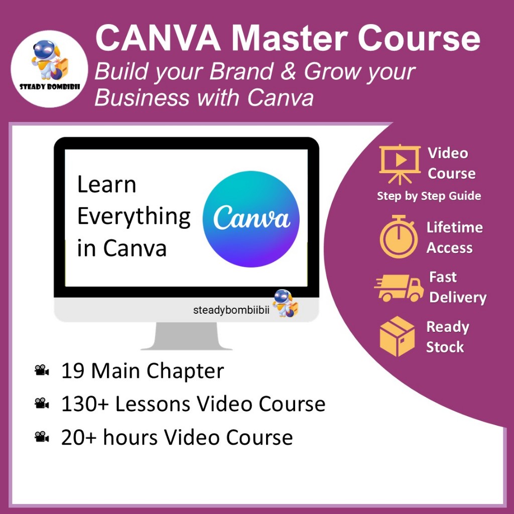 [Video Course] Learn Canva Pro Masterclass - Basic to Advanced [130 ...