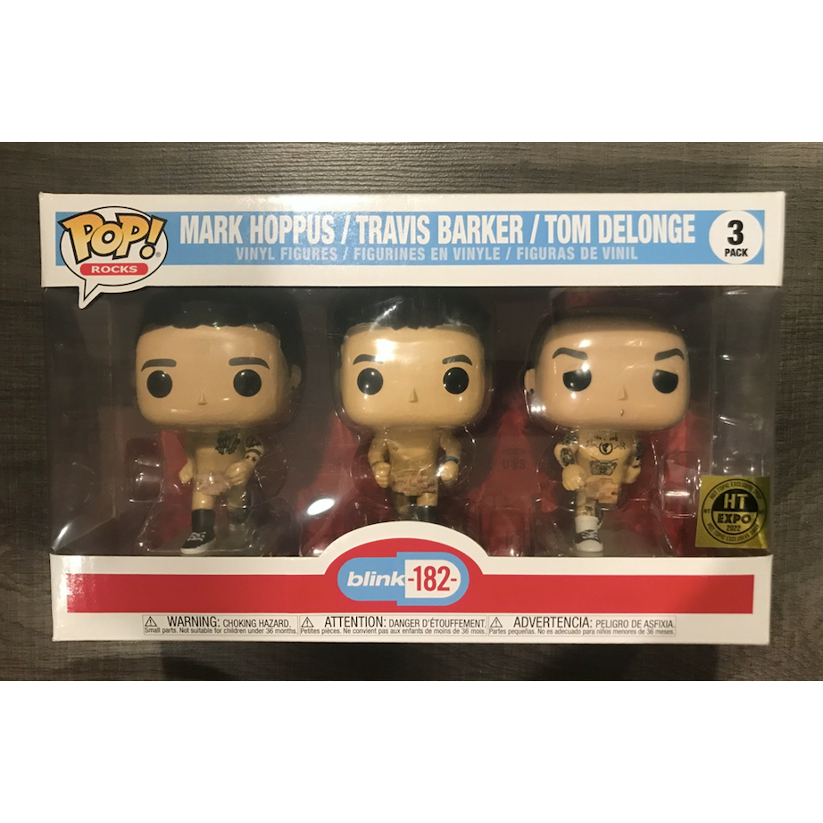 Blink182 Funko Pop Rocks 3 Pack Hot Topic Exclusive | Shopee Malaysia
