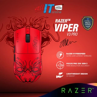 Razer Viper V3 Pro / Viper V3 HyperSpeed Wireless ESPORTS Gaming Mouse - Black / White / Faker Edition